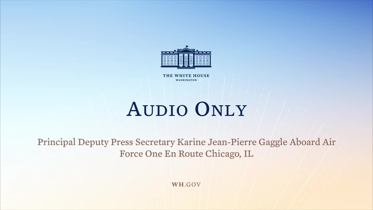 5-11-22 Principal Deputy Press Secretary Karine Jean-Pierre Gaggle Aboard Air Force One