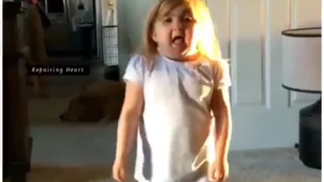 Justin Bieber’s kid fan, sing and dance to baby by heart