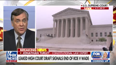 Supreme Court leak is 'unspeakably unethical': Jonathan Turley