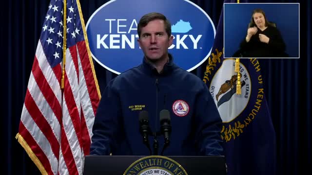 Kentucky Governor Provides Update On Tornado Recovery Efforts And Covid-19 Cases