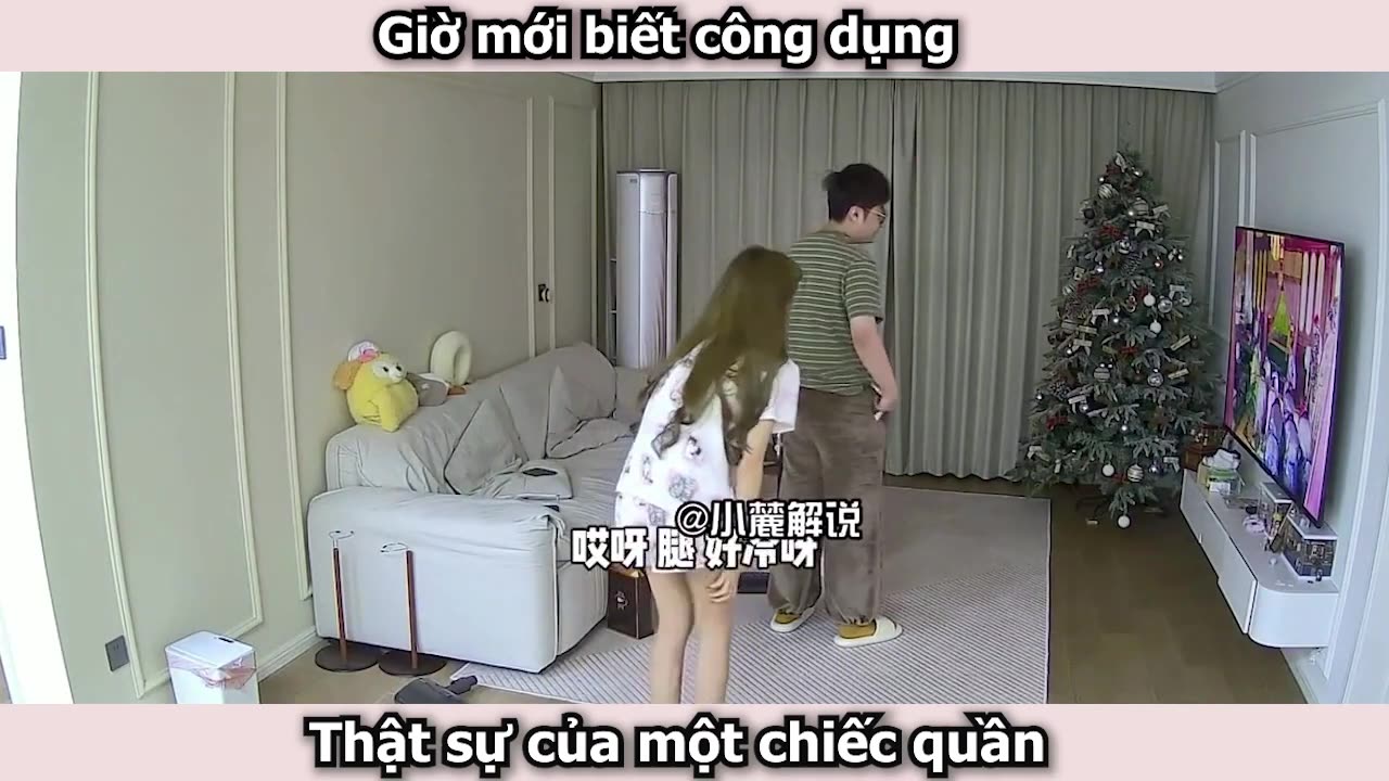 Cô vợ đòi mặt chung chiếc quần với chồng mình #xuhuong #tintuc #haihuoc