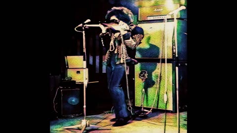 Jimi Hendrix - Burning Of The Midnight Lamp Rare 1968 Live Performance