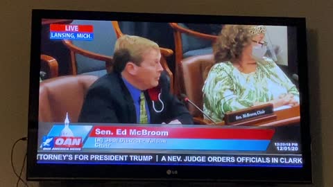 BOOM!! Lancing Michigan - Voter oversight committee - Dominion testimony.