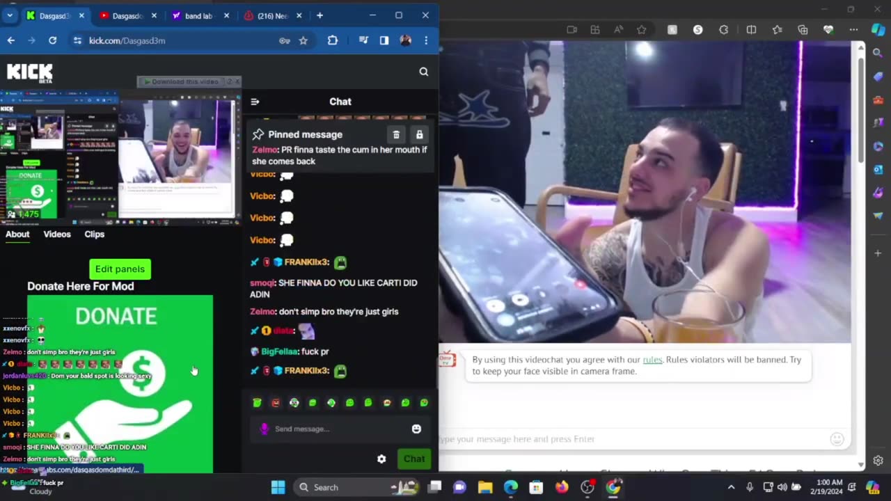 2/18/24 dom vod kick