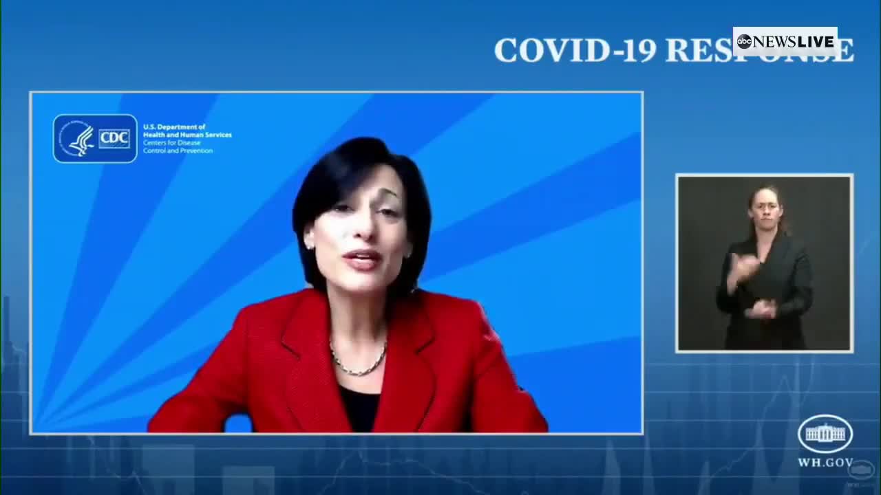 CDC DIRECTOR: No Masks , If you fully vaccinated, start doing things you loved