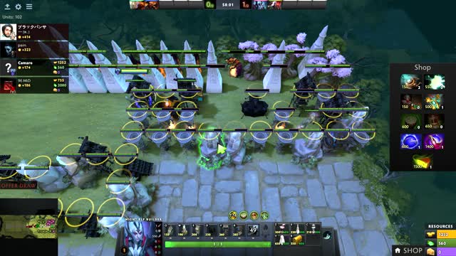 DOTA 2 - CASTLE FIGHT