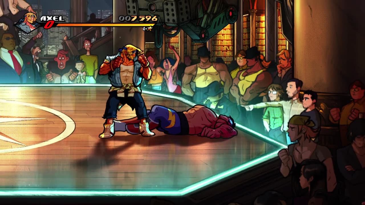 Streets of Rage 4 Stage 9 Cleared