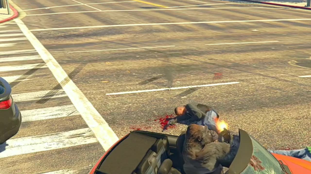 Angry Gorilla Destroying City game play