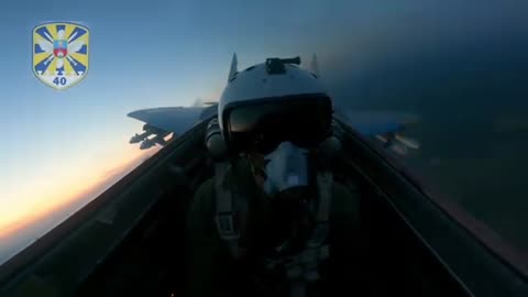 Incredible Footage from Ukrainian Fighter Pilots