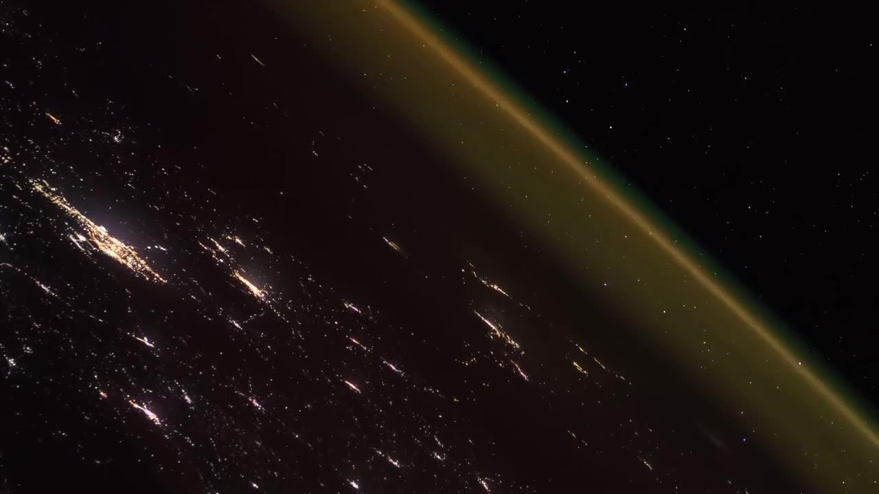 Power of Human Ingenuity: Rocket Launch Seen from Space