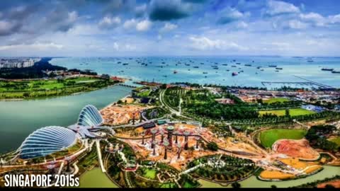 Singapore 1960 To 2021 History Singapore Evolution Evolution Of Singapore Singapore City