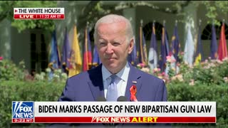 Protester Heckles Biden During Speech On Gun Control