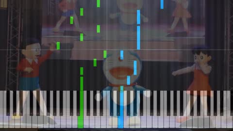 Doraemon No Uta Piano Tutorial