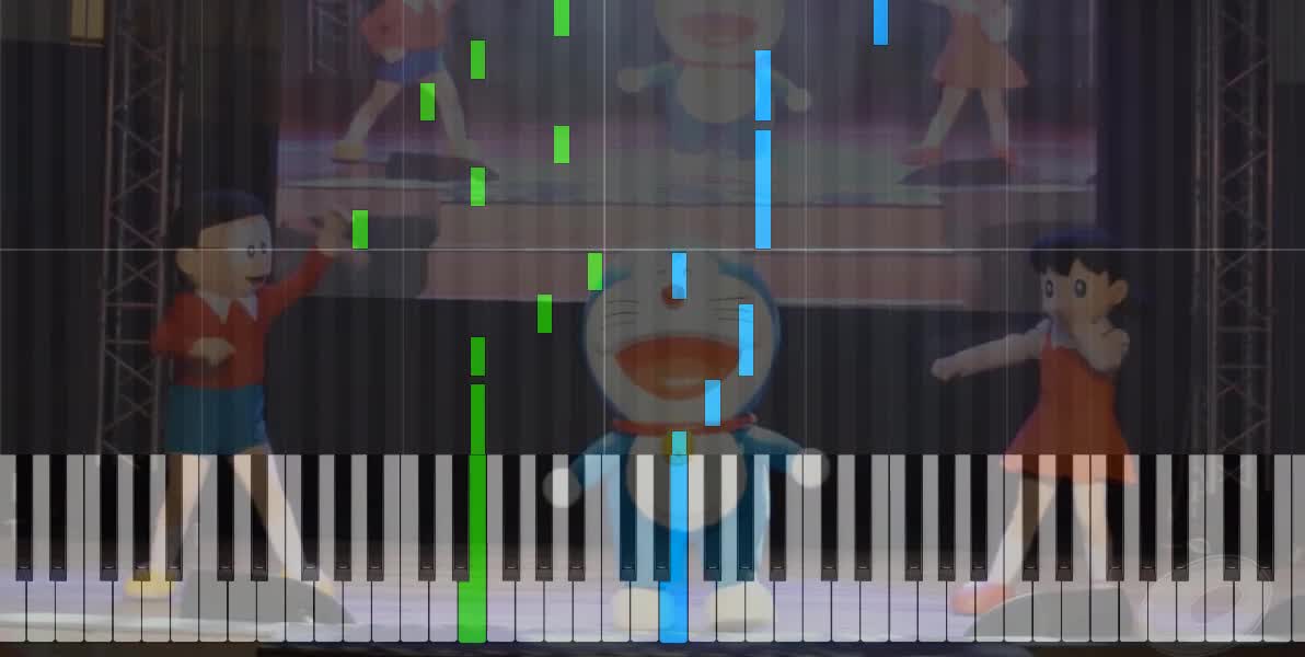 Doraemon No Uta Piano Tutorial
