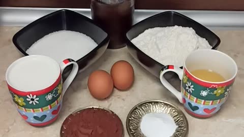 Quick and cheap cake ingredients