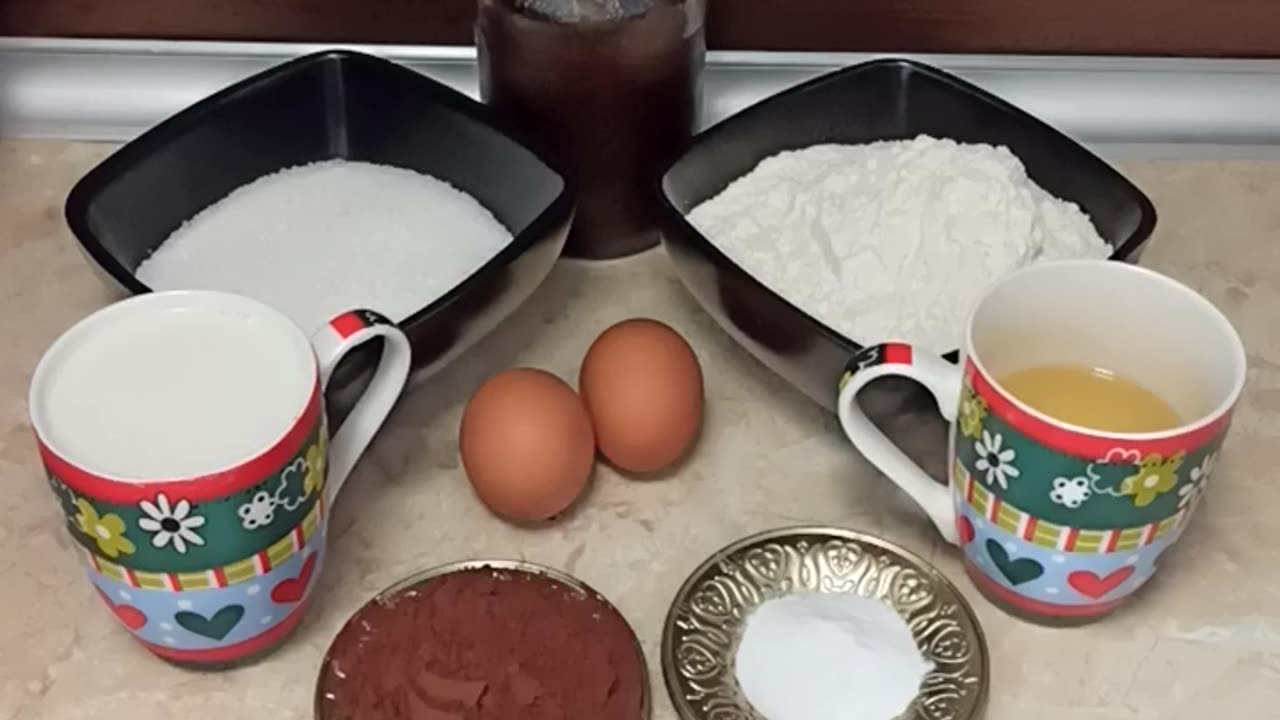 Quick and cheap cake ingredients