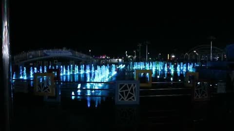 music fountain show