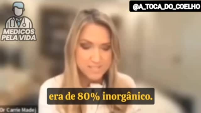 Leite materno com 80% de material inorgânico em mãe vacinada com Pfizer e Moderna