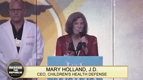Rescue The Republic D.C. Rally - Mary Holland, President of Childrens Defence Fund