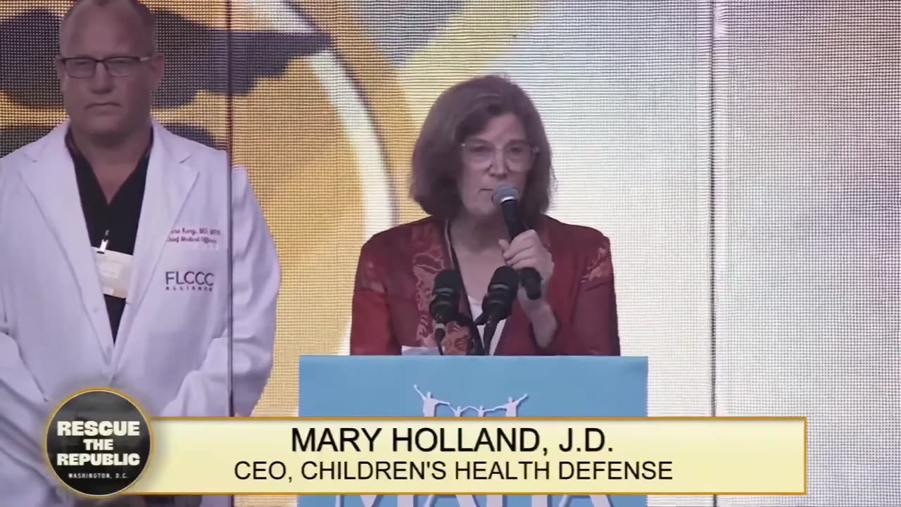 Rescue The Republic D.C. Rally - Mary Holland, President of Childrens Defence Fund