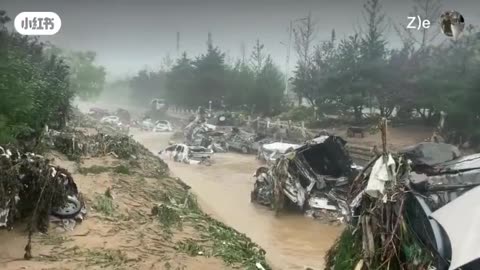 Beijing is experiencing its heaviest rainfall in 140 years, according to historical records.