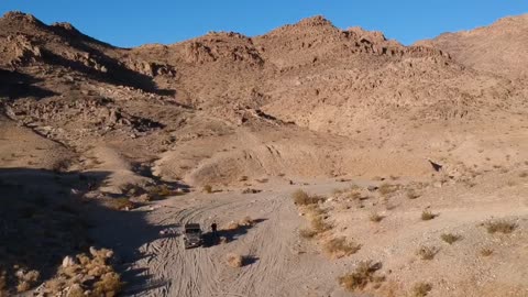 Jeep Gladiator Mojave at Soggy Dry Lake