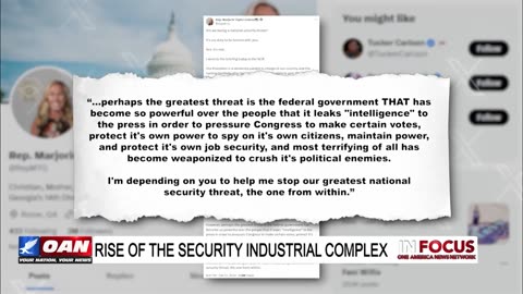 IN FOCUS: House Chair Turner Announced Serious "National Security Threat" with John W. Whitehead -