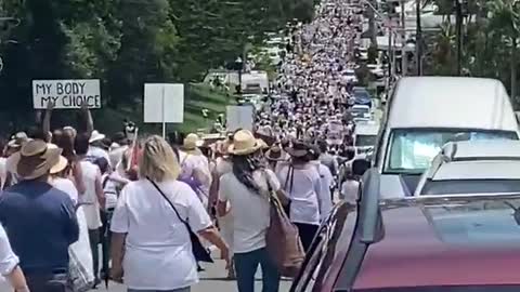 AUSTRALIA - This is not a Climate change protest.