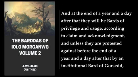 The Barddas of Iolo Morganwg, Volume 2. By J. Williams. Audiobook