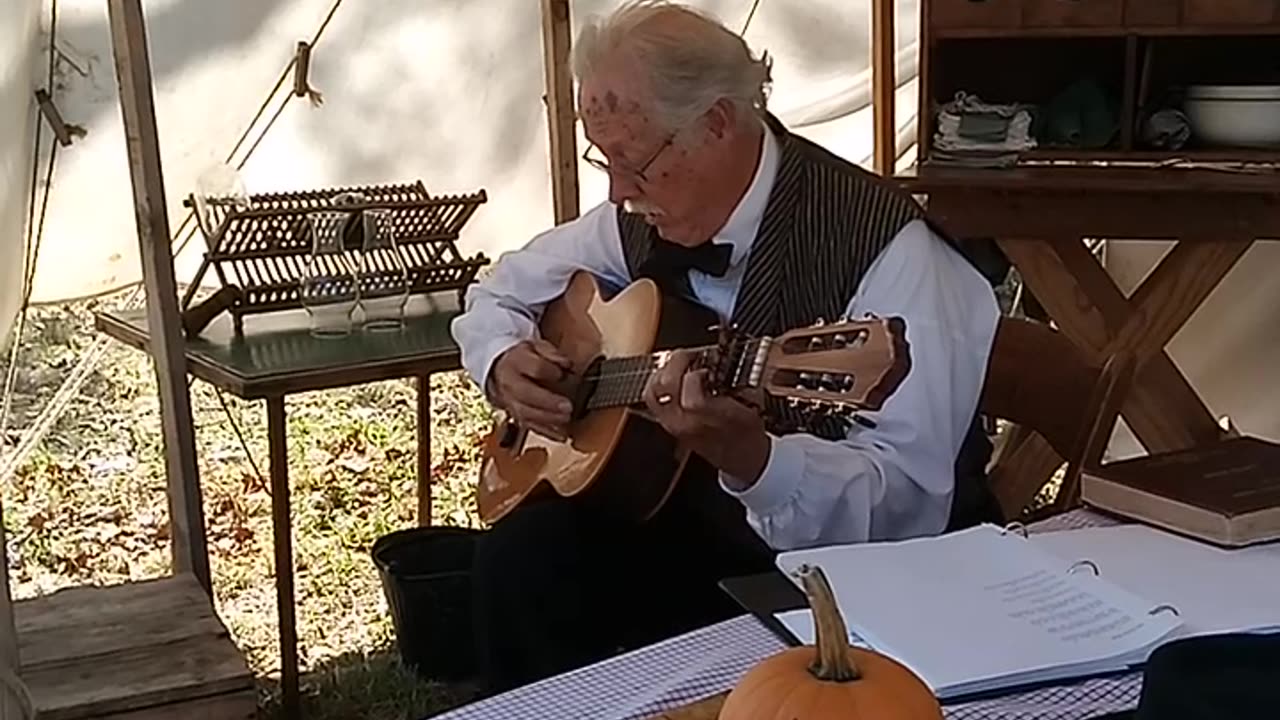 CIVIL WAR REENACTMENT VIDEO 2 10/20/24 HAINESVILLE IL