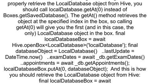 Saving custom object with list of custom objects gone after restarting the app