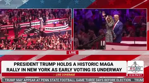 Melania Chuckles At Trump's Dance In Funny Clip