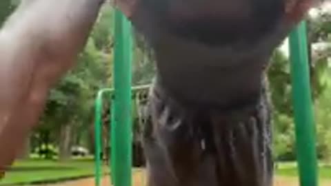 workout at playground chest workout shorts trending fyp