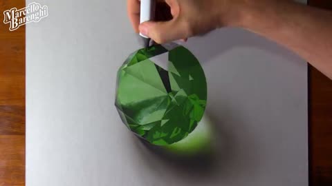 Draw The Edge And Luster Of Jadeite