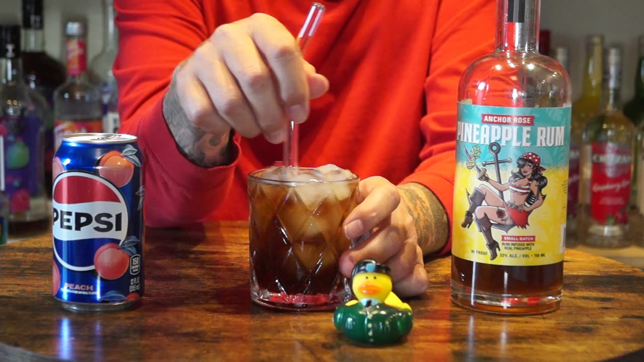 Victor Hernandez - Sinister Distilling Pineapple Rum & Pepsi Peach