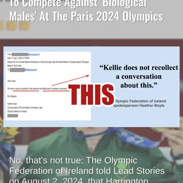 Fact Check: Irish Boxer Kellie Harrington Didn't Say She Refuses To Compete Against Biological Males