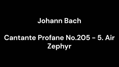 Cantante Profane No.205 - 5. Air Zephyr