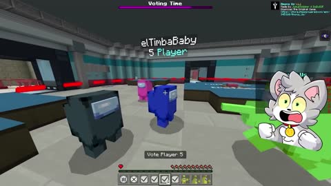 AMONG US pero en Minecraft 😱 [Me toca IMPOSTOR]