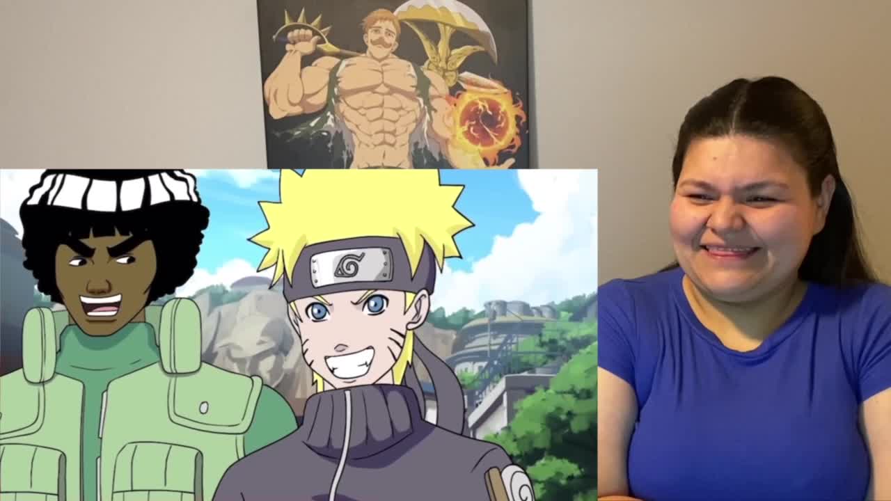 Tina Reviews- Goku vs Naruto rap battle