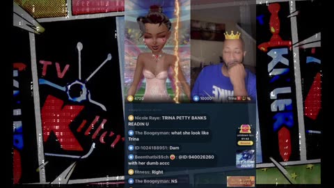 TRINA B LINES LADY BEE TO FIND OUT WHATS GOING ON WITH PRETTY MISSY & MESSY CALLER