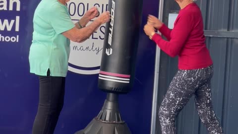 Boxing Grannies