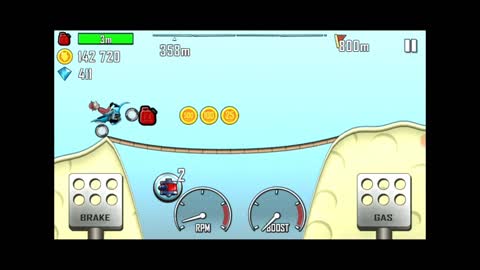 Hill Climb racing stage-Desert