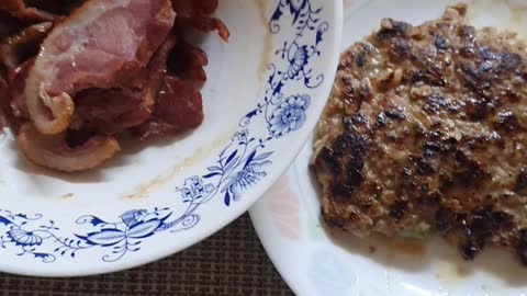 Korean traditional food, grilled duck meat.