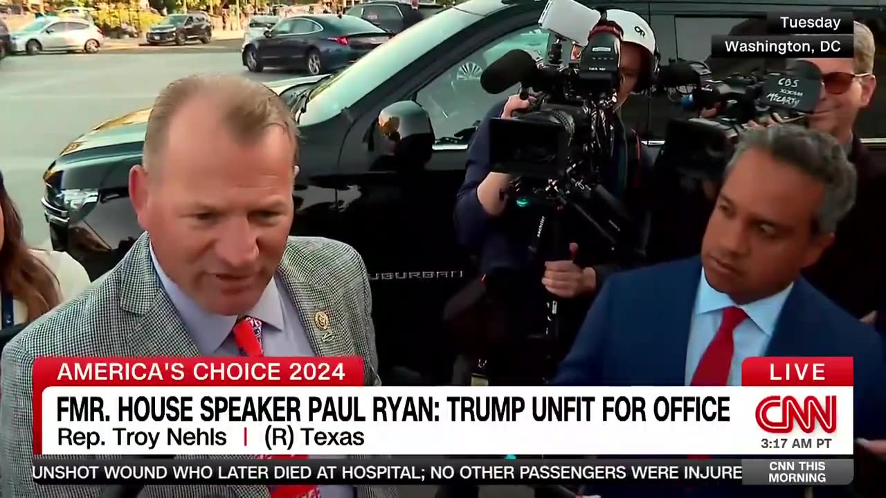 Rep. Troy Nehls rips RINO Paul Ryan for attacking Trump, refusing to vote for him in 2024