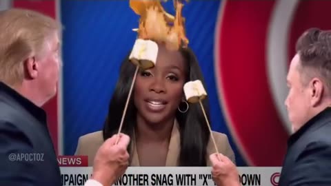 Liar liar pants on fire.. with marshmallows