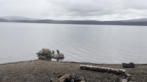 West Shoreline Day Use Area to First Designated Backcountry Camping Spot – Timothy Lake – 4K