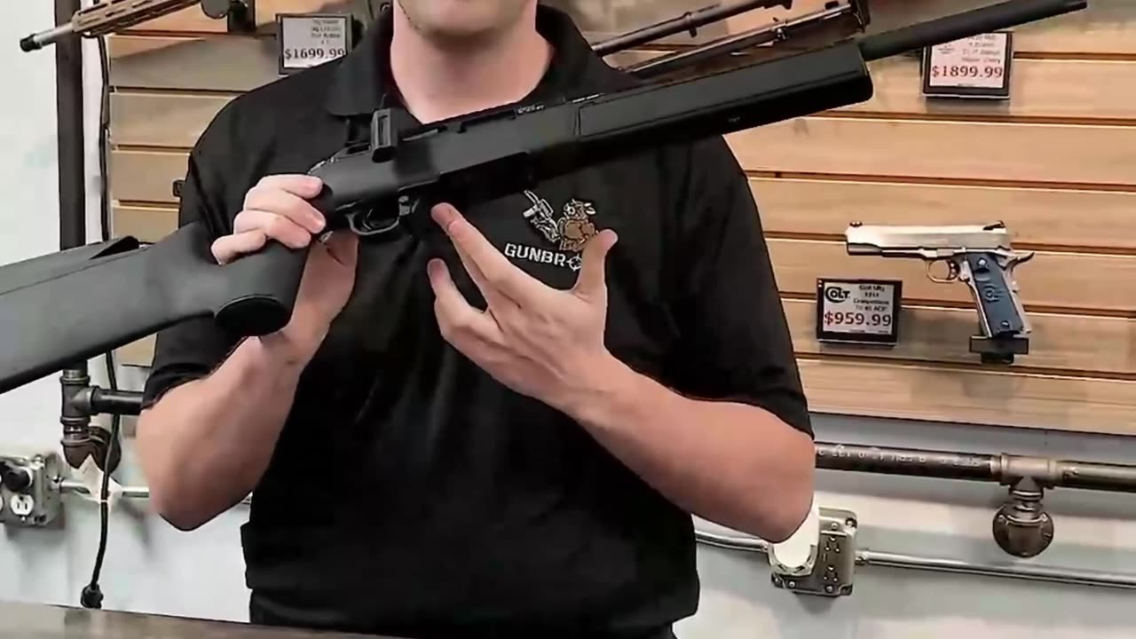 Toggle Style Straight Pull from Hammerli Arms