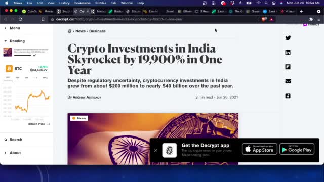 Politico-Economic Report: Musk & Dorsey Advance Bitcoin, Fiat and Crypto at economic war: Freedom