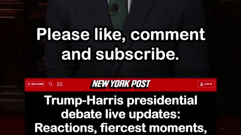 Trump Uses 'I'm Talking Now' Line Mocking Kamala During Presidential Debate