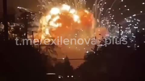 Insane Detonation of a Russian Ammo Depot